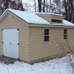 Salem WI 12x20 Gable with Dormer